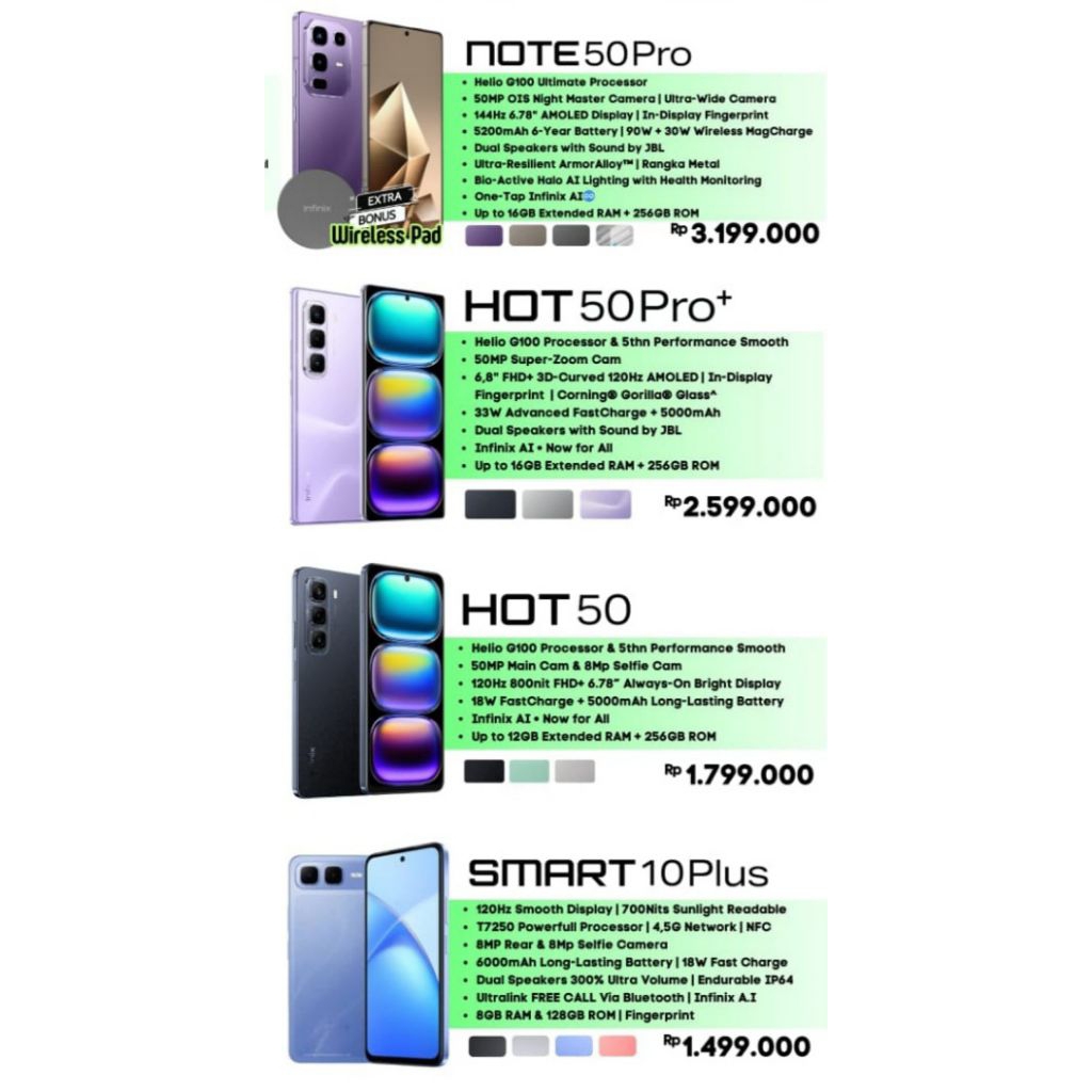 Infinix Hot 50 Pro+