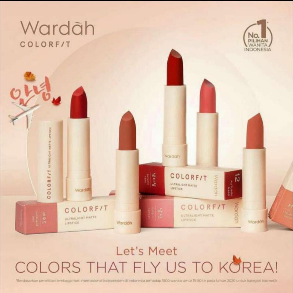 Wardah Colorfit Ultralight Lipstick