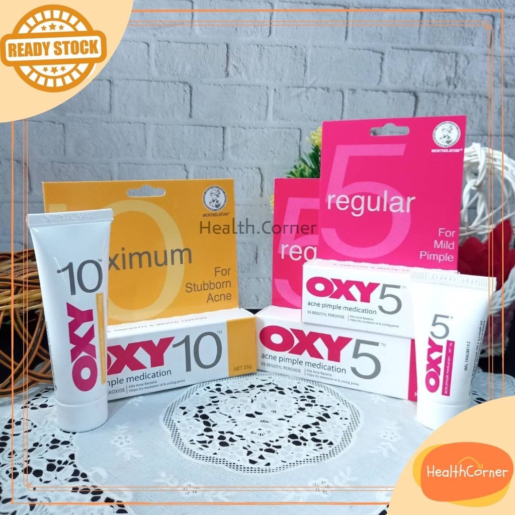 Oxy Acne Pimple Medication / Obat Jerawat Oxy / Treatment Acne / OXY 5 / OXY 10 MAXIMUM