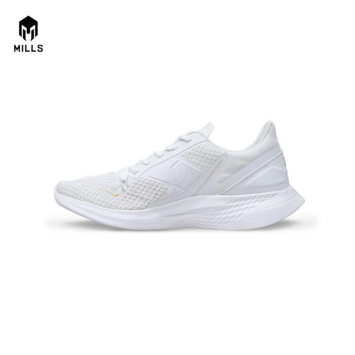 Dijamin Berkualitas Mills Sepatu Treximo Omega White/Gold 9100103