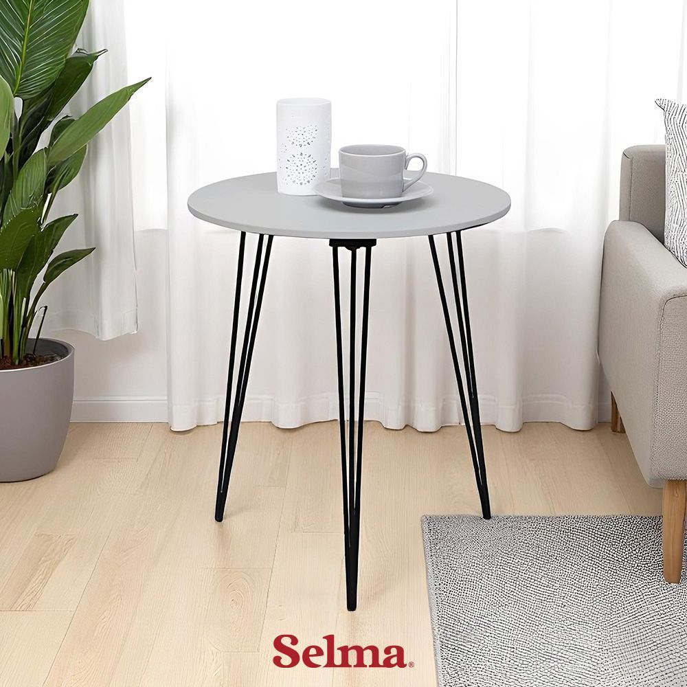 Selma Runa Meja Sisi Meja Samping Meja Sofa End Table Side Table Pojok Ruang
