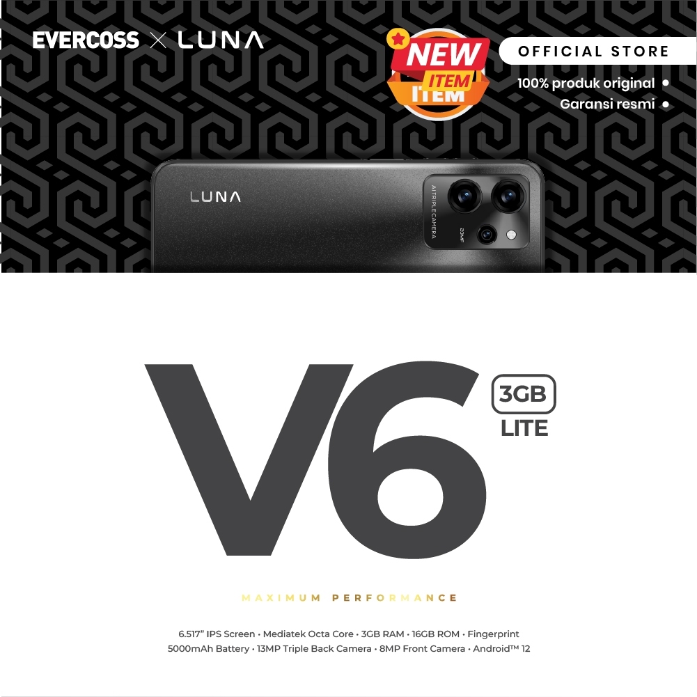 Jual Evercoss X LUNA V6 lite | Shopee Indonesia