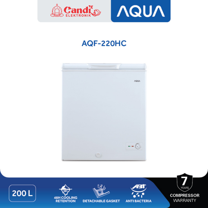 AQUA Box Freezer 200 Liter Super Fast Freezing AQF-220HC