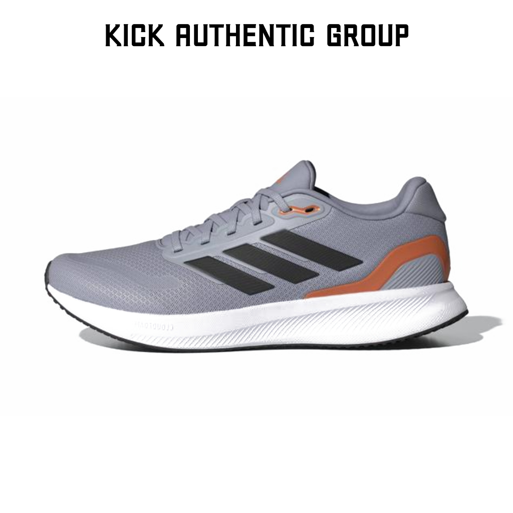 Sepatu Running Lari Adidas Runfalcon 5 Brown Black Original