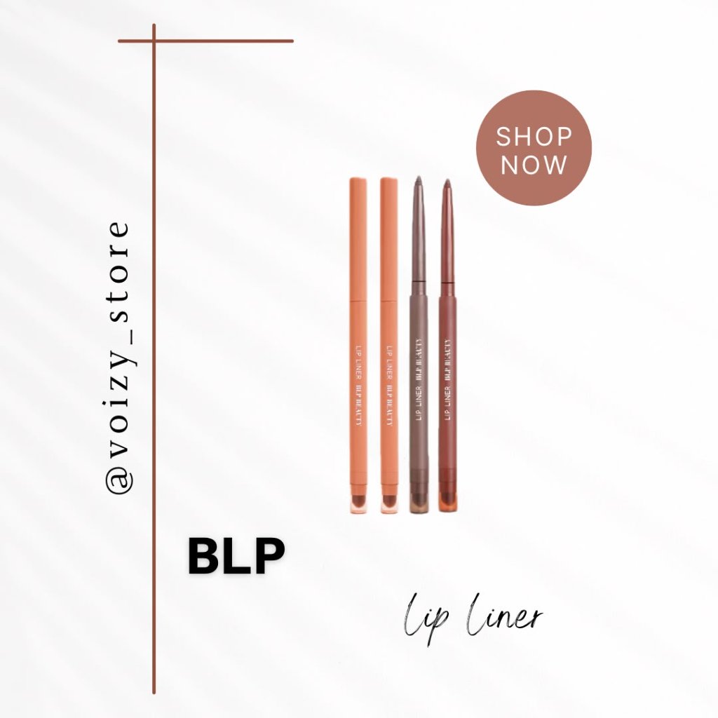 BLP Beauty Lip Liner - Pensil Bibir Matte Dusty Rose, Tahan Lama dan Mudah Digunakan