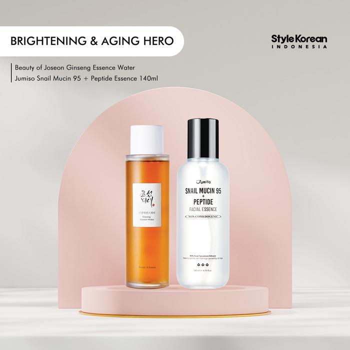 STYLE KOREAN INDONESIA - BRIGHTENING & AGING HERO (BEAUTY OF JOSEON GINSENG ESSENCE WATER 150ML +