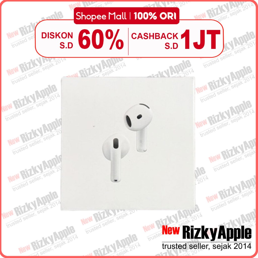Apple Airpods 4 2024 Active Noise Cancellation Garansi Resmi
