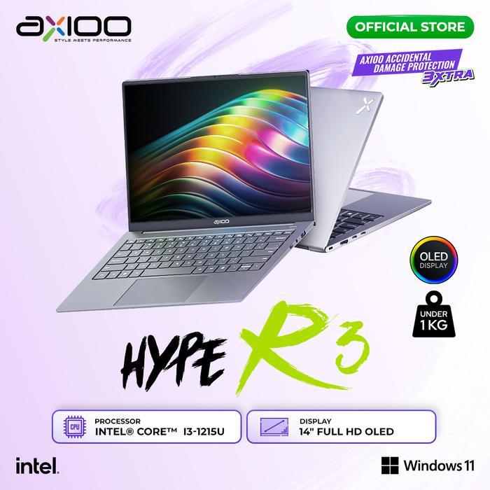 AXIOO HYPE R3 OLED Core i3 1215U 24GB 256GB W11 Grey