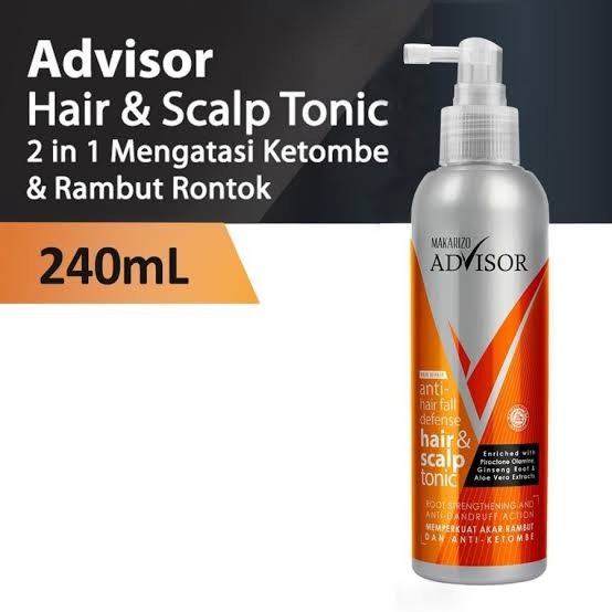 MAKARIZO ADVISOR HAIR & SCALP TONIC 240 ML Anti-Hair Fall Defense