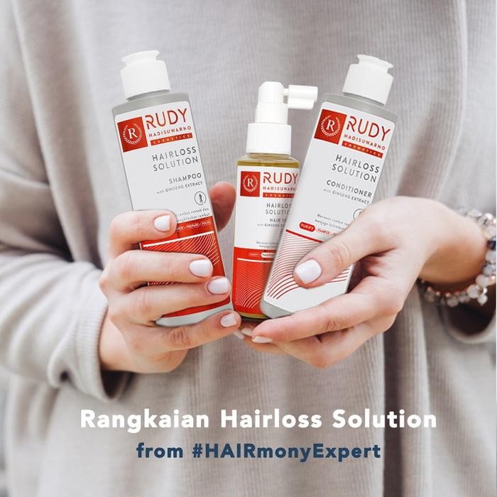 TERJAMIN Rudy Hadisuwarno Cosmetics Hairloss Solution Hair Tonic