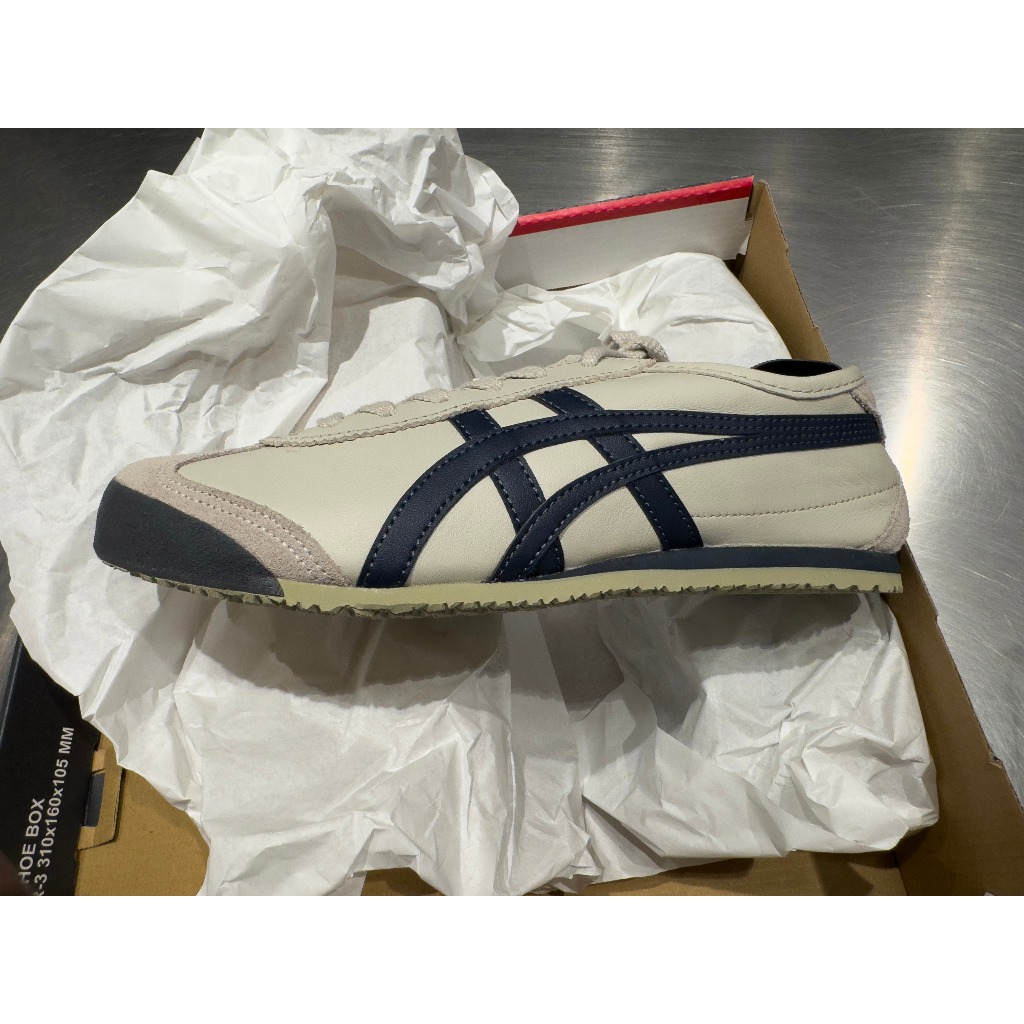 Sepatu Pria Onitsuka Tiger Mexico 66 Birch/Peacoat