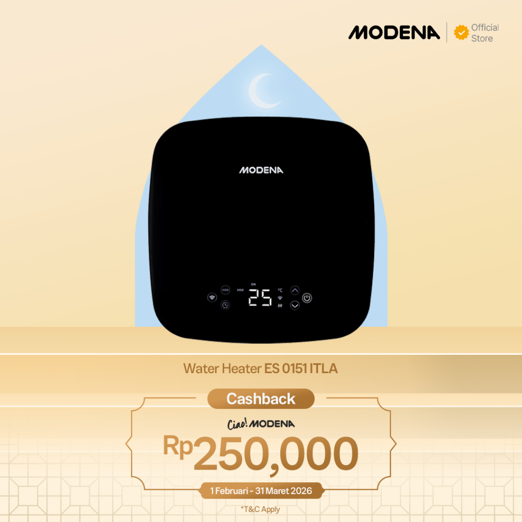 NEW!!! MODENA Seamless Smart Water Heater Storage 15L ES 0151 ITLA