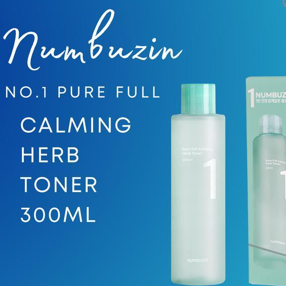 Numbuzin No. 1 Pure-full Herb Calming Toner