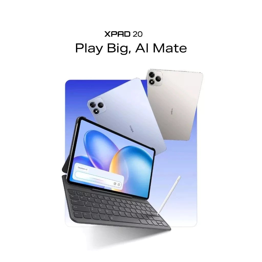 INFINIX XPAD 20 4G Tablet | 8GB+256GB | Helio G88 | 7000mAh Battery | GARANSI RESMI |