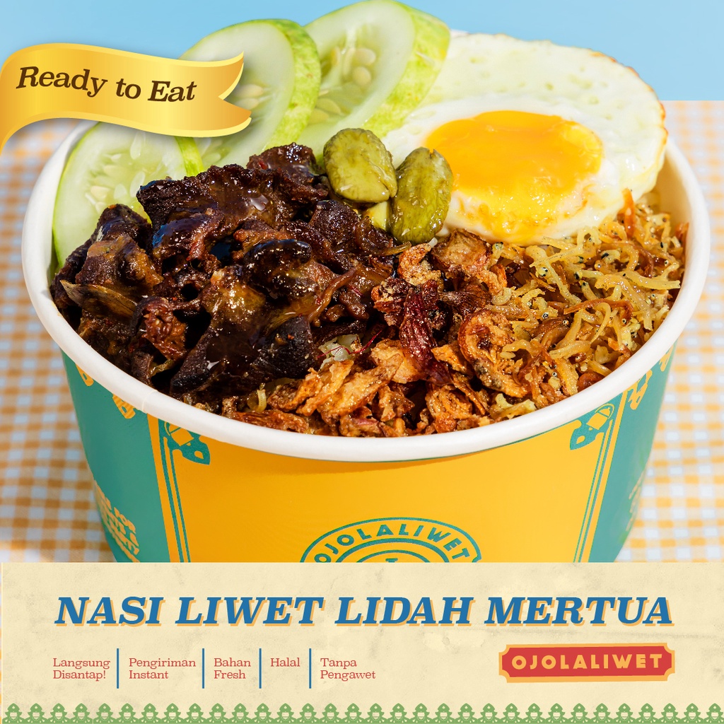 Jual Nasi Liwet Lidah Sapi dengan Bumbu Rica-Rica Khas Ojolaliwet – READY TO EAT | Shopee Indonesia