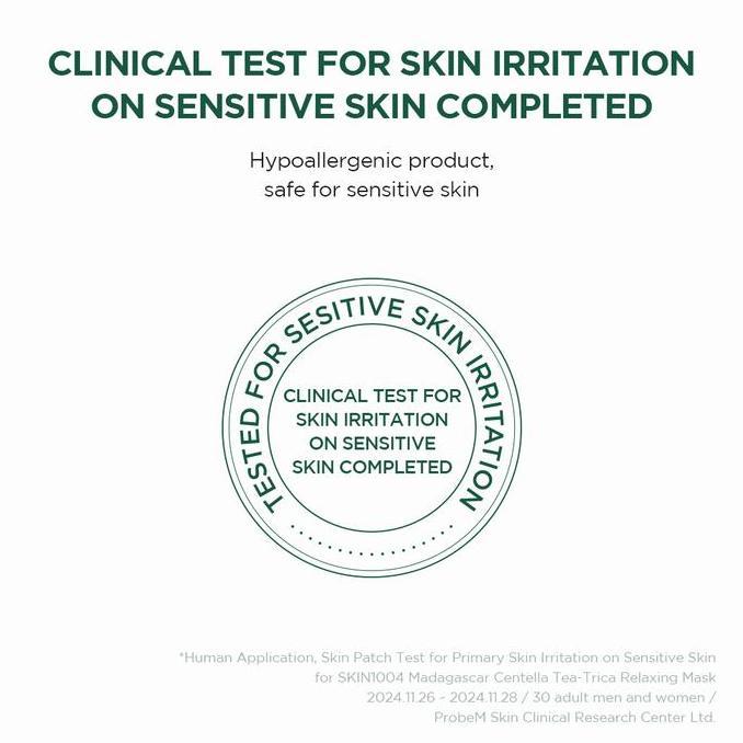 SKIN1004 Madagascar Centella Tea-Trica Relaxing Mask 1ea