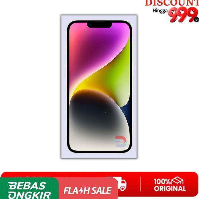 Cell- Apple Iphone 14 128Gb Resmi Midnht, Starlht, Red, Blue, Purple, Yellow
