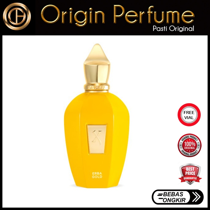 Xerjoff Erba Gold EDP 100 ml For Unisex Original Eau de Parfum
