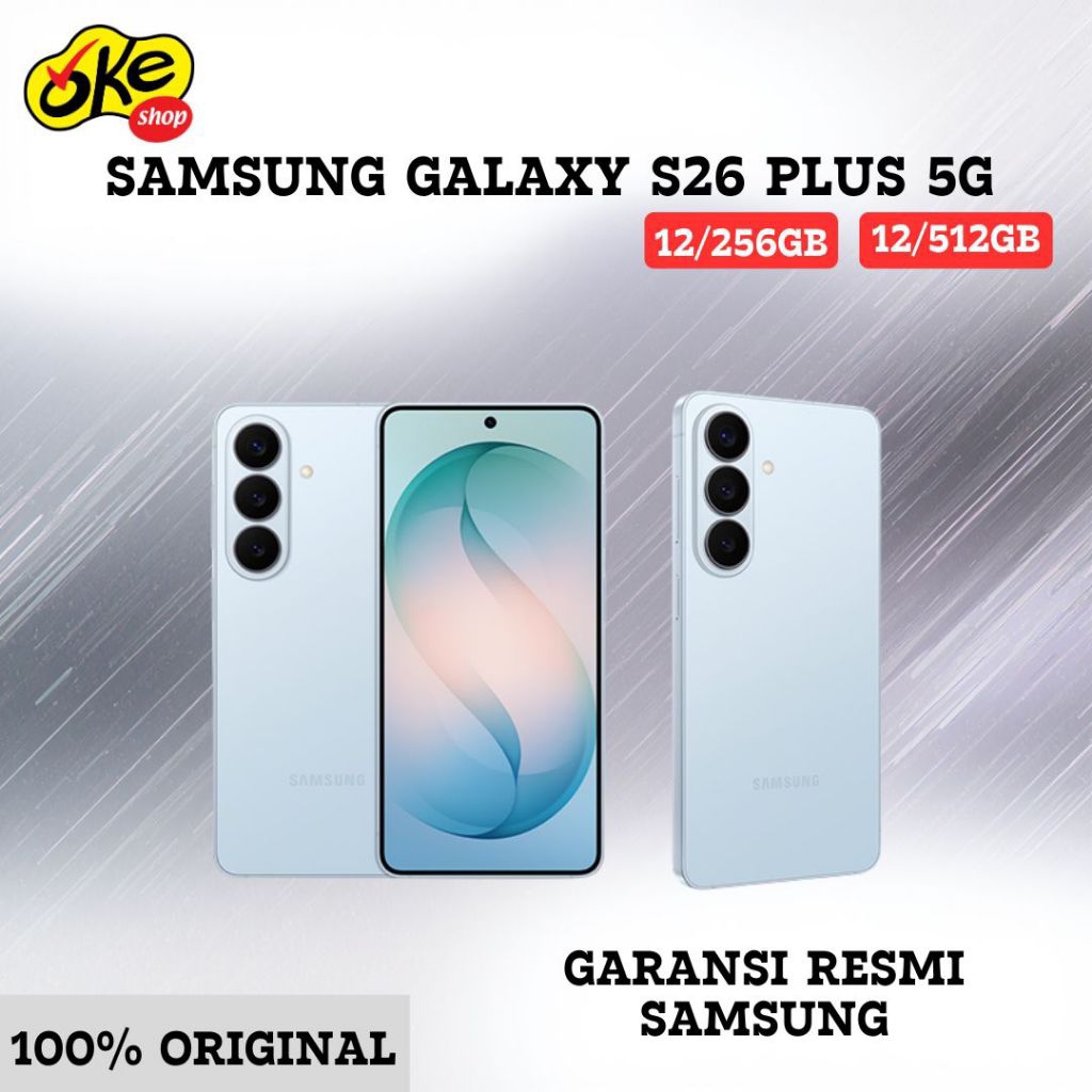 Samsung Galaxy S26 Plus 5G 12/256 l 12/512 Garansi Resmi