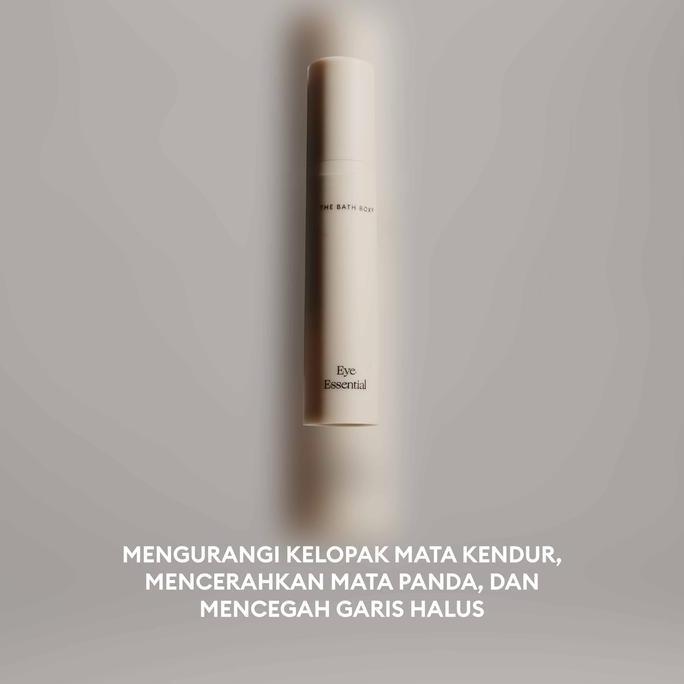 The Bath Box - Eye Essential Serum (Mata Panda, Mata Gelap, Lingkar Bawah Mata, Keriput Mata, Wrinkle Mata, Crow'S Feet Wrinkle, Mata Lembab, Mata Lelah, Serum Mata, Cream Mata)