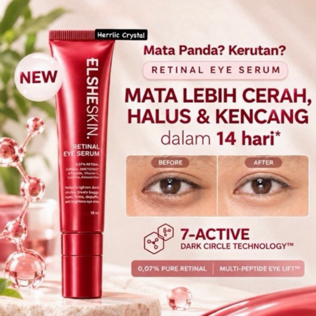 [NEW LAUNCH] ELSHESKIN Retinal Eye Serum 18 ml