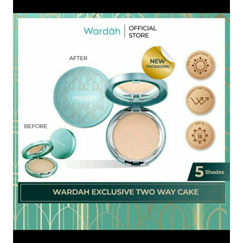 Wardah Exclusive Two Way Cake