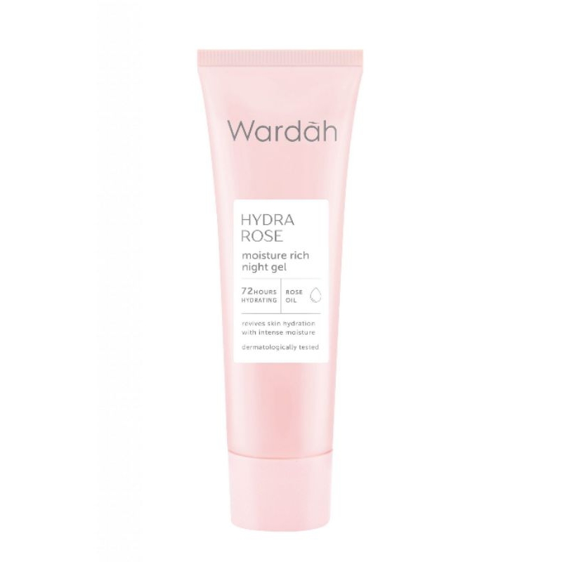 Wardah Hydra Rose Moisture Rich Night Gel