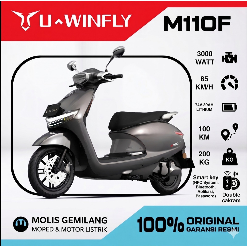 Motor Listrik UWINFLY M110F