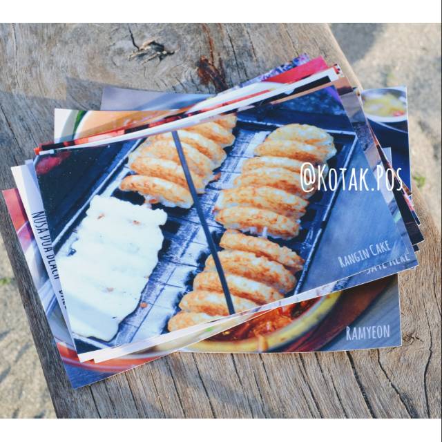 Jual Kue Rangin Gandos Kuliner Khas Indonesia Kartu Pos Postcard Postcrossing Surat Filateli Bandung unik | Shopee Indonesia