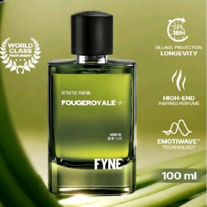 Parfum Aroma Fyne Alpha Series Fougeroyale+ Extrait De Parfum 100Ml - Parfum Pria Berkualitas Tinggi