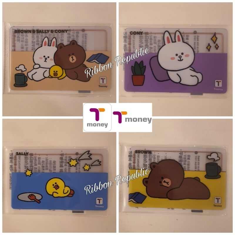 Jual Kartu T Money Tmoney Card Korea Special Edition Edisi Spesial Line Friends Brown Cony Sally Original Metro Subway Bus Transport Transportation Minimart Seoul Busan Jeju | Shopee Indonesia