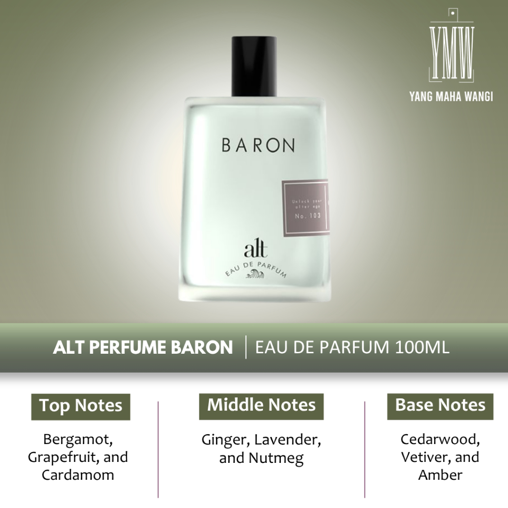Parfum Alt Perfumery Baron for Unisex EDP 100ml