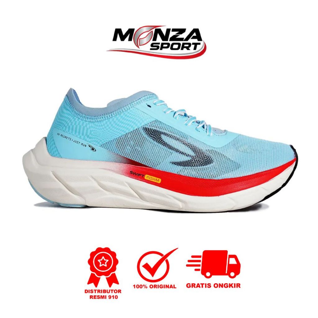 Monza - 910 Nineten GEIST EKIDEN HYPERPULSE- BIRU MD/MERAH/HITAM