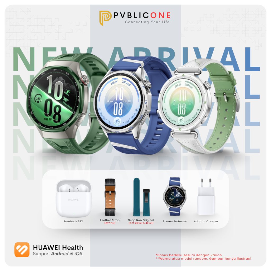 Jual HUAWEI WATCH GT 7 Pro Series Baterai Hingga 21 Hari 5ATM IP69 AMOLED 3000 Nits GPS NFC Bluetooth 6.0 Original Resmi | Shopee Indonesia