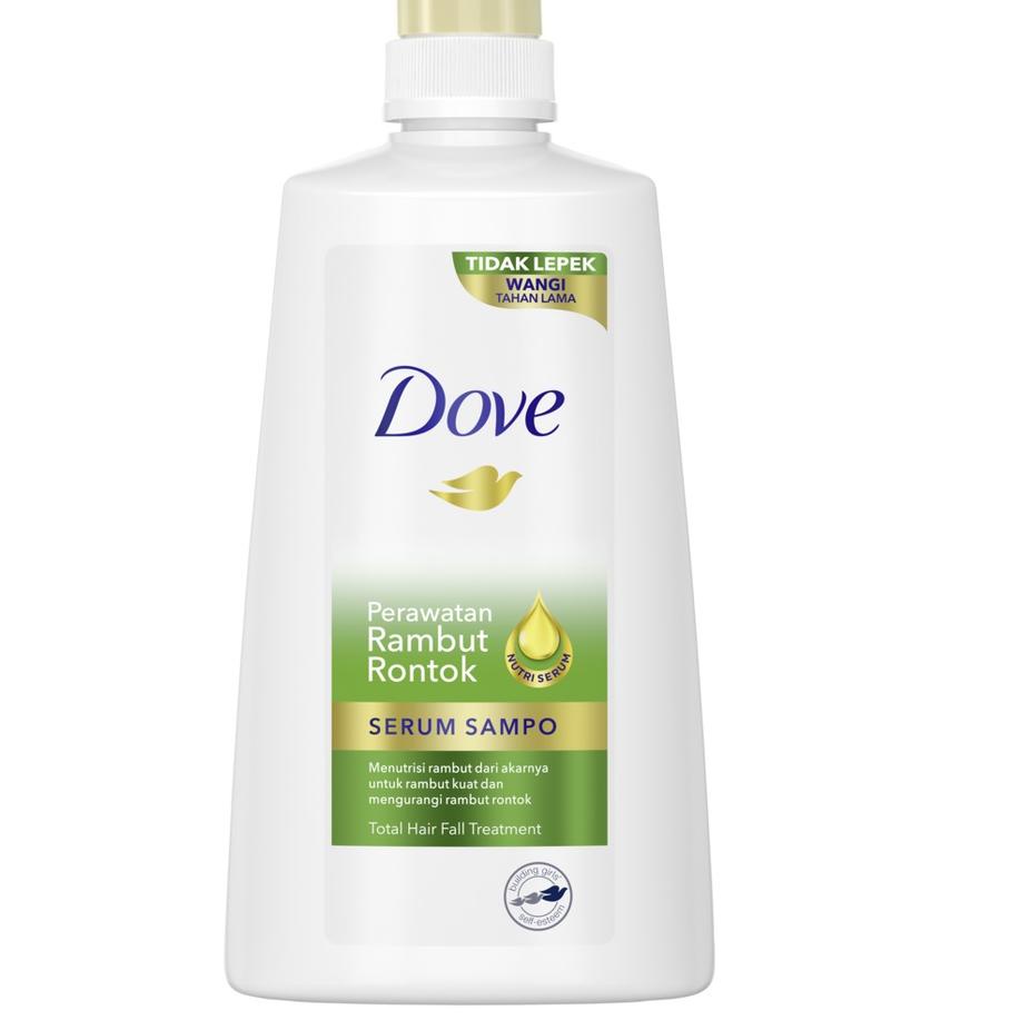 Terlaris Dove Shampoo Perawatan Rambut Rontok Berkurang 99% dengan Nutri Serum dan Dynazinc 680ml