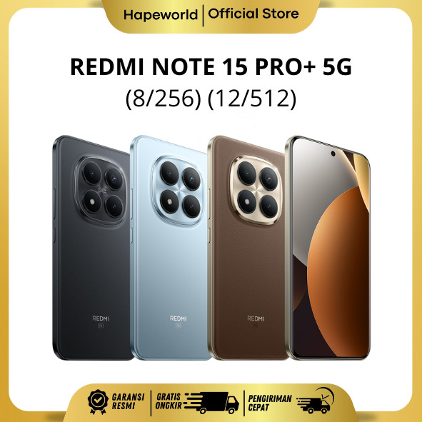 REDMI NOTE 15 PRO+ (8/256GB) (12/512GB) - GARANSI RESMI