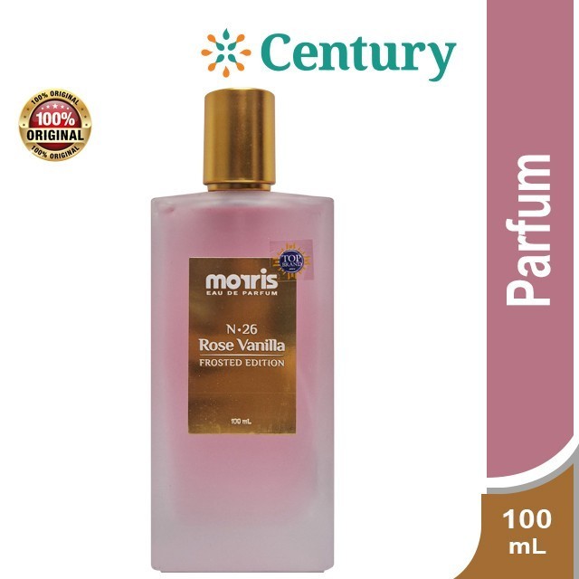 MORRIS EDP FROSTED EDITION N.26 ROSE VANILLA 100ML / PARFUM WANITA