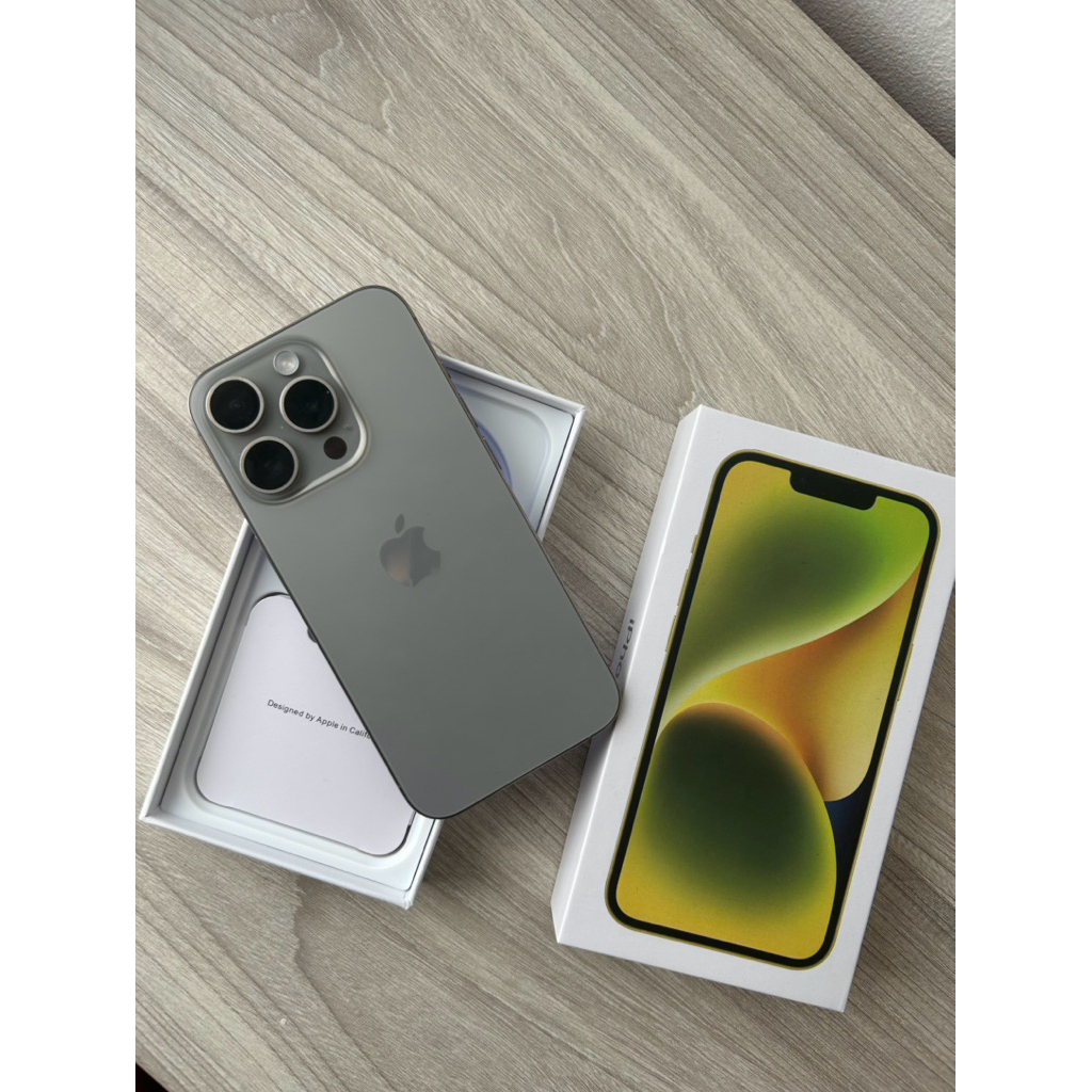 Iphone 15 Pro Natural Titanium 128GB