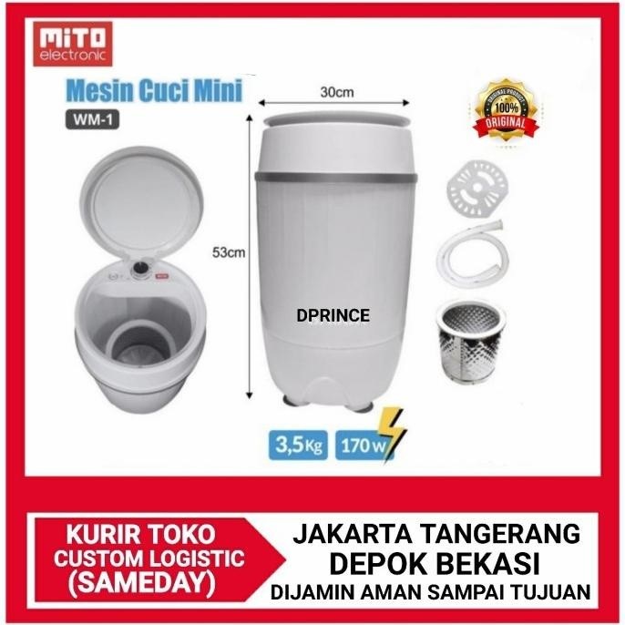 Mito WM1 - Mesin Cuci Mini Portable 3 5 KG