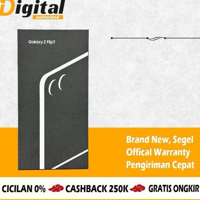 Samsung Galaxy Z Flip 7 5G 256GB 512GB RAM 12GB Garansi Resmi Indonesia