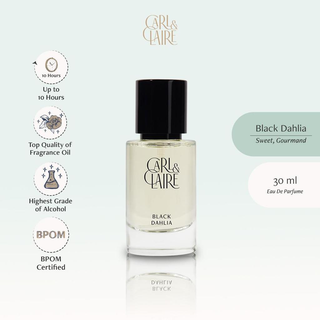 AG - Carl & Claire Black Dahlia (ex. Black Orchid) Eau de Parfum [30ml]/ Body Mist Parfum Perfume Eau de Toilette Eau de Parfum Hair Fragrance Extrait de Parfum Hair Mist Fragrance