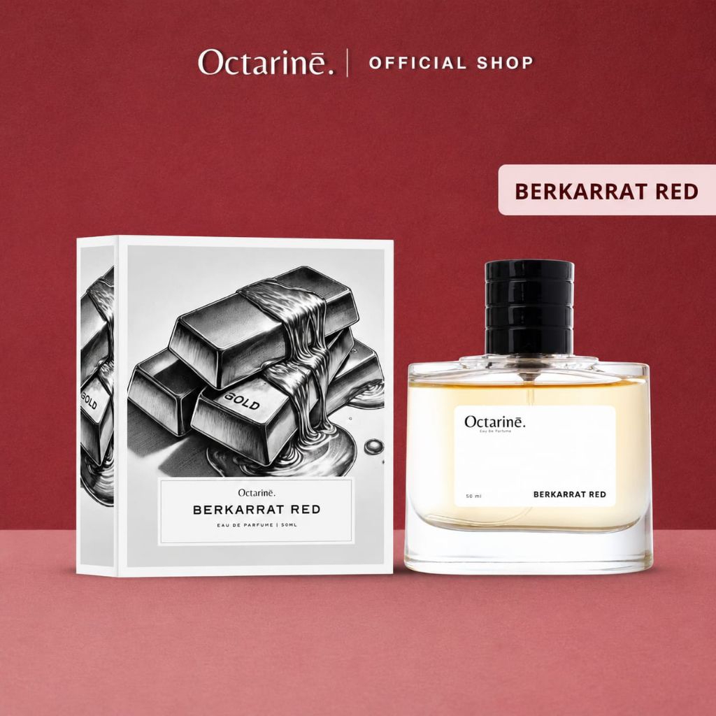 Parfum Octarine Berkarrat Red 50 ml Eau De Parfum Original