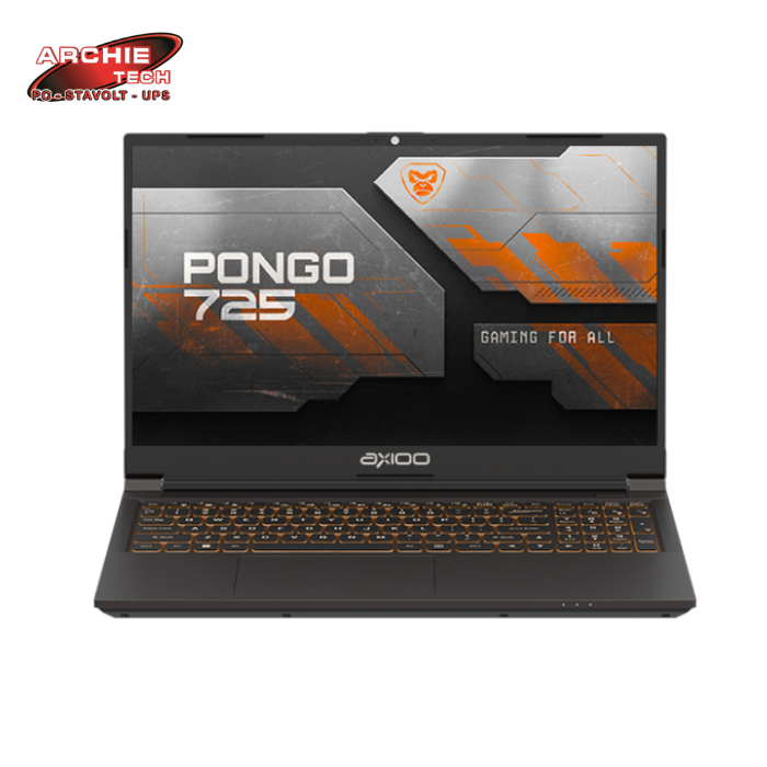 AXIOO PONGO 725 V2 Intel Core i7-13620H 16GB 512GB SSD RTX 2050 4GB W11 Black