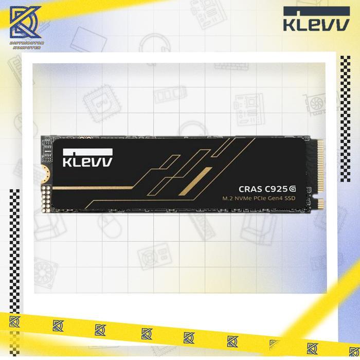 KLEVV SSD CRAS C925G 1TB M.2 2280 NVMe PCle Gen4 x4 with Heatsink