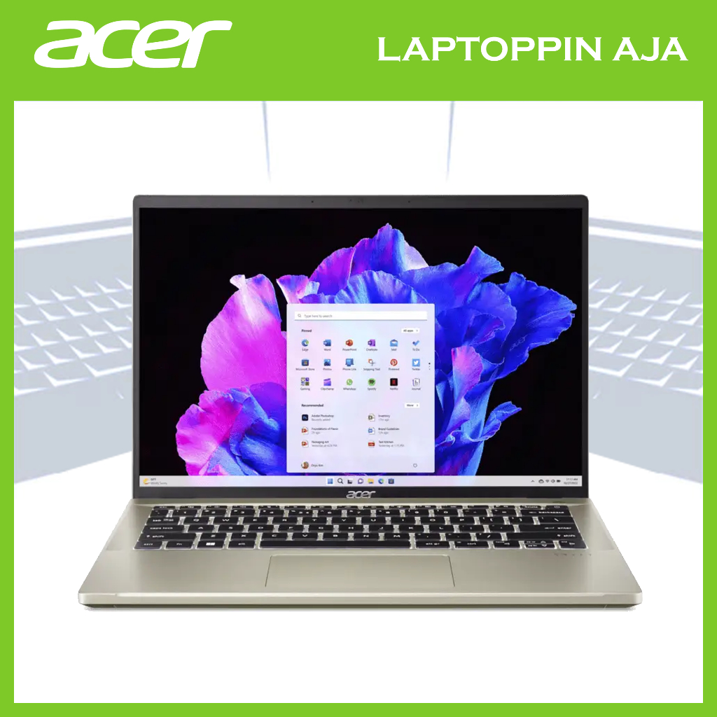 ACER SWIFT GO 14 OLED SFG14-71 CORE I5 13500H MEMORI 16 GB SSD 512 GB WIN 11 + OHS