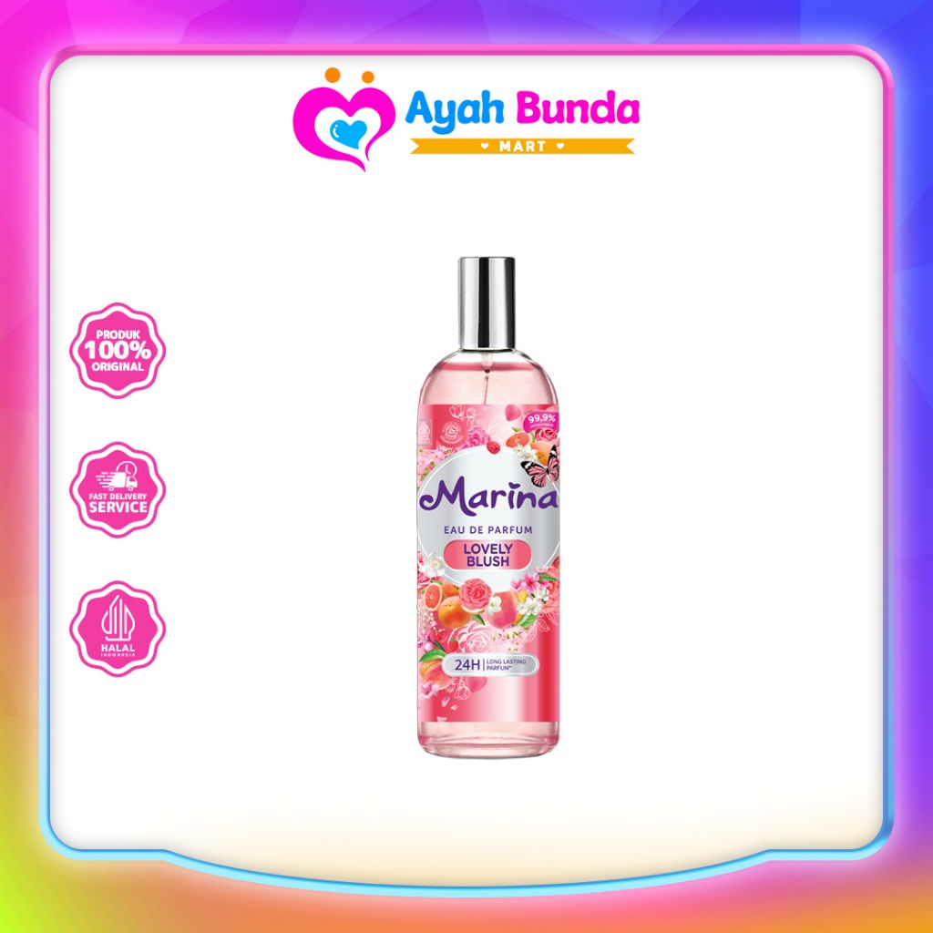 Marina Eau De Parfum 98ml - Lovely Blush | Ayah Bunda Mart