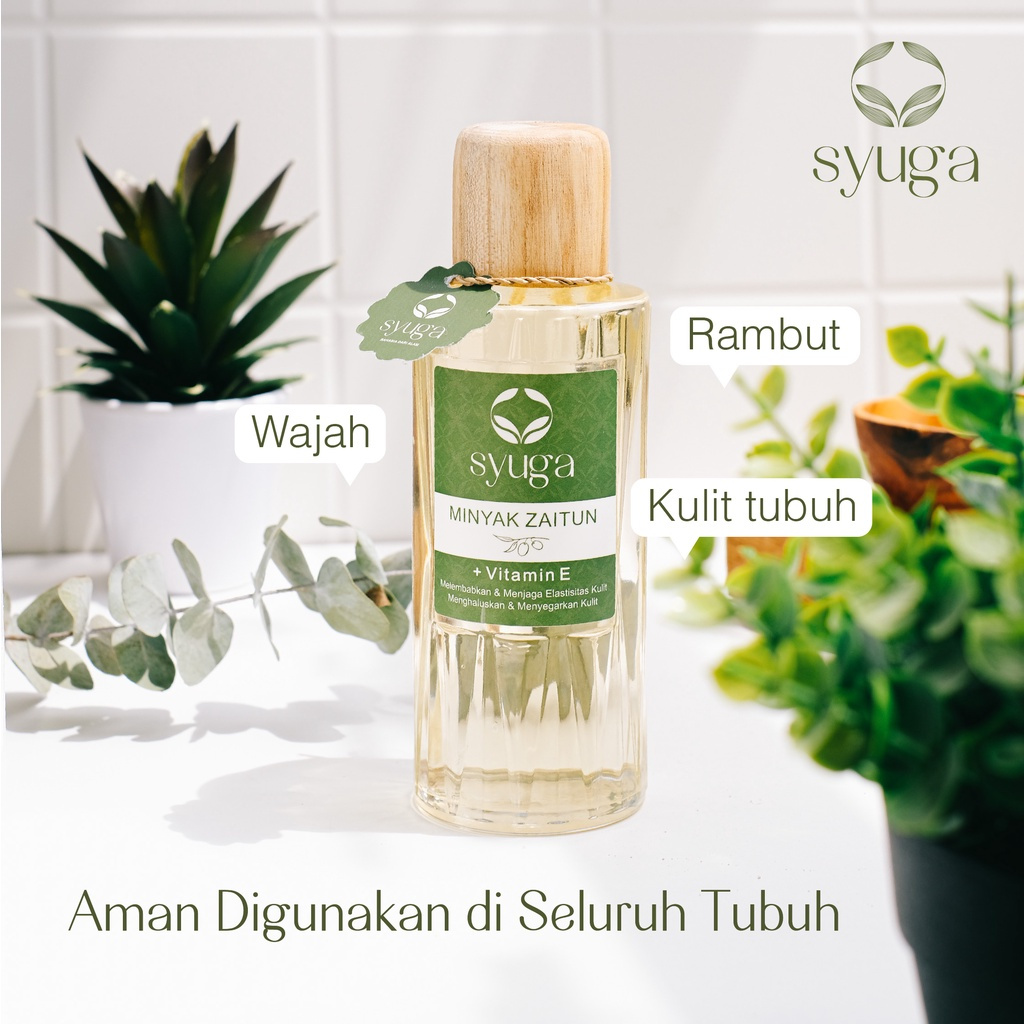 ☑️ YK ☑️ SYUGA Minyak Zaitun Olive Oil with Vitamin E