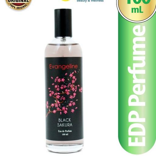 Ready Stok Evangeline Edp Sakura Series - Black Sakura / Sakura Black / Eau De Parfum produck terlaris
