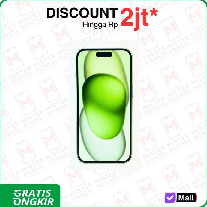 Bestseller- Apple iPhone 15 128GB 256GB 512GB Black Blue Pink Yellow Green Resmi