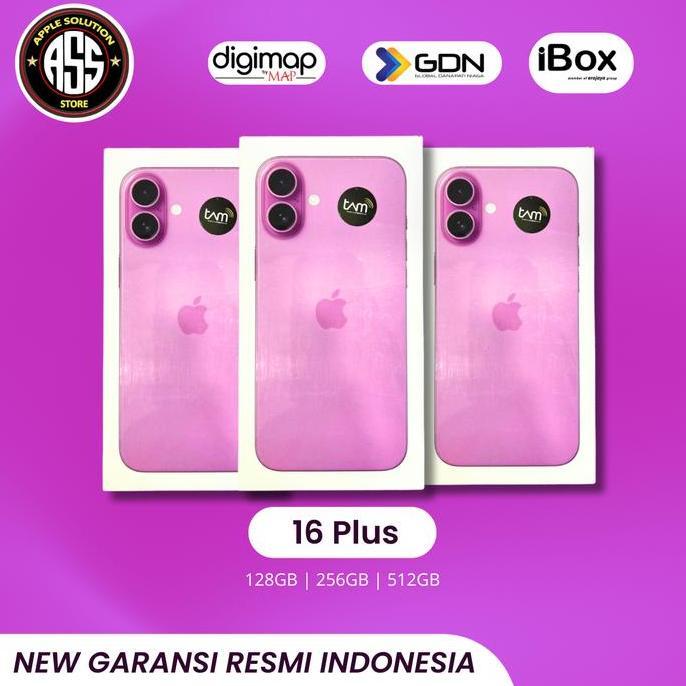 [ SEFRICO X ASSTORE ] Apple iPhone 16 Plus New Garansi Resmi Indonesia